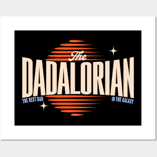 Dadalorian Dad Fathers Day Posters and Art